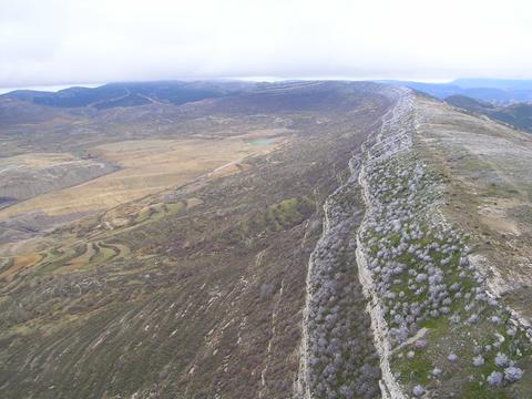 Ladera en direccion este